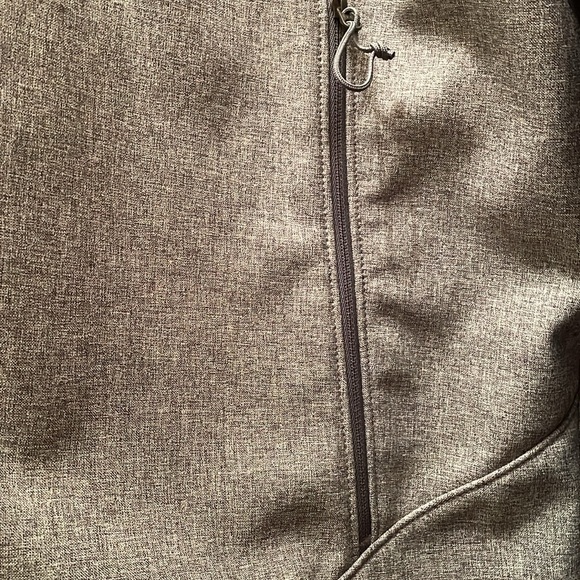 The North Face men’s jacket XL gray heathered with solid gray trim. - Picture 3 of 7